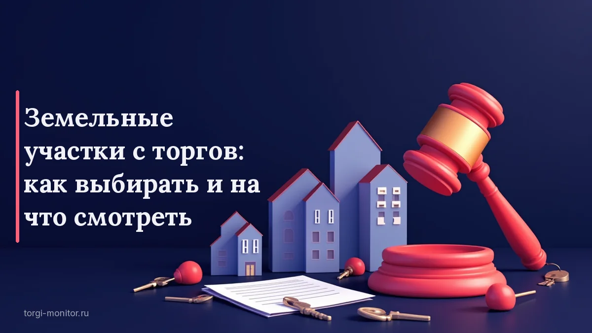Земельные участки с торгов: как выбирать и на что смотреть